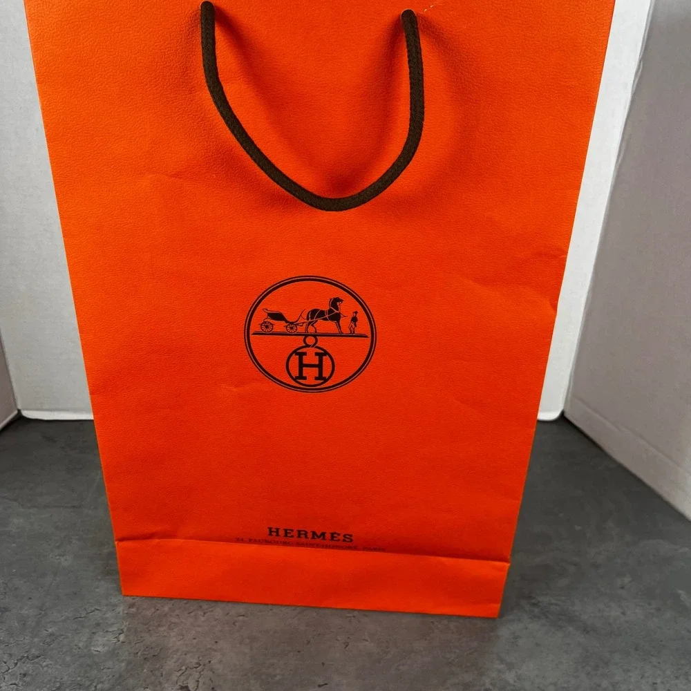 Hermès Shopping Bag with Ribbon 11